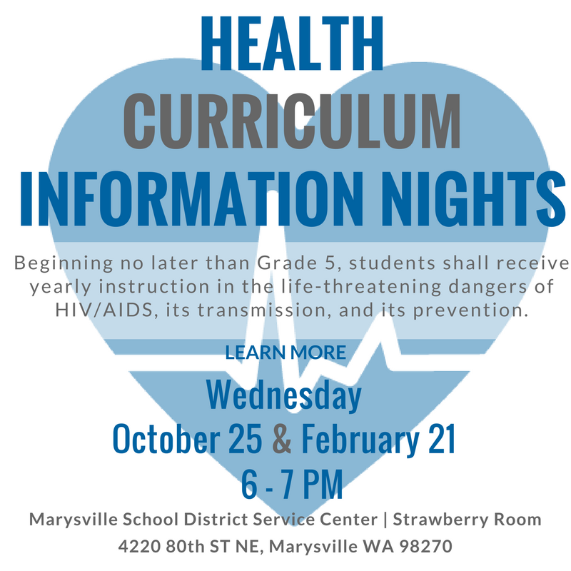 Health Curriculum Information Nights