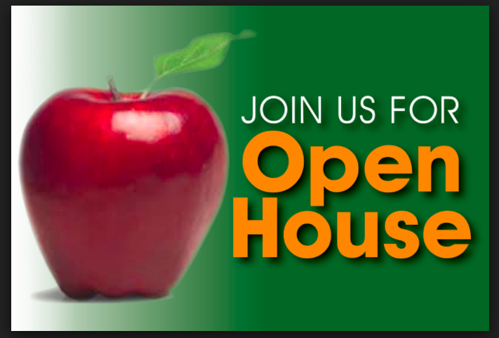 Please join us for Open House night September 27th