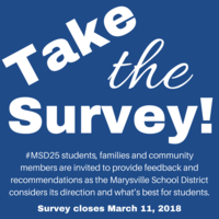 Marysville School District Parent/Student/Community Survey