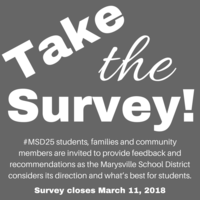 Marysville School District Issues Survey