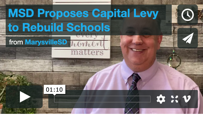 MSD Proposes Capital Levy To Rebuild Schools (Video #1) | Marysville ...