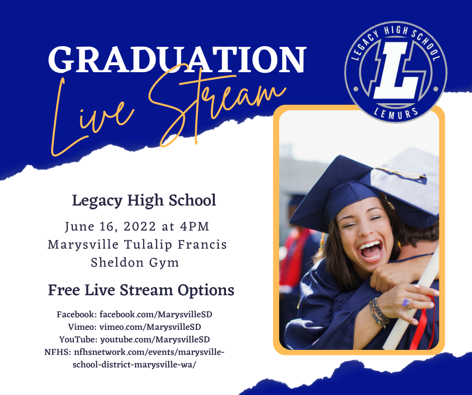 Legacy High School Graduation Live Stream Options Legacy High School
