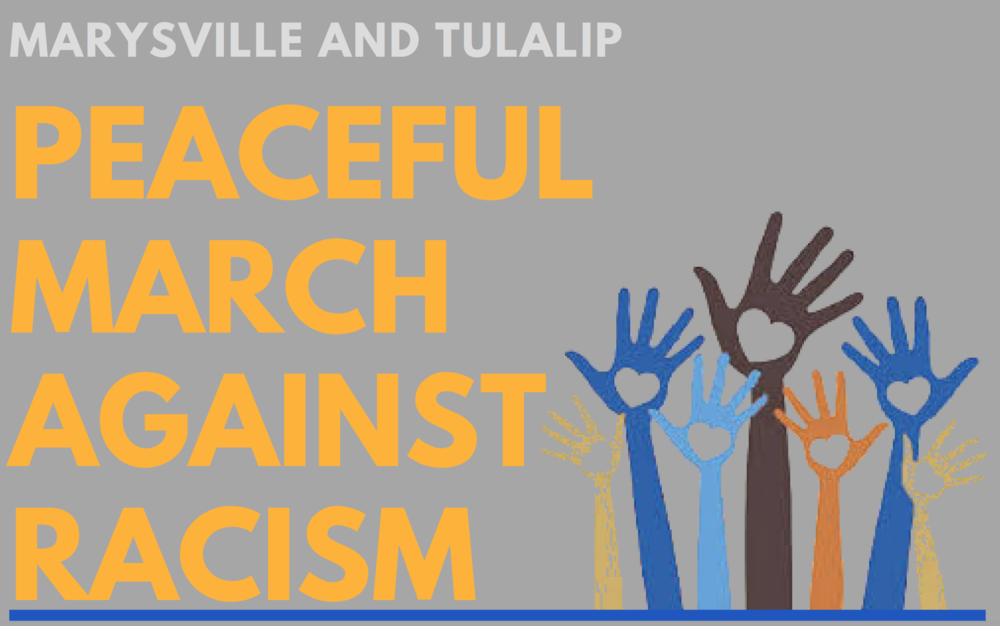 Marysville Tulalip Peaceful March Against Racism, June 11, 2020 Grove