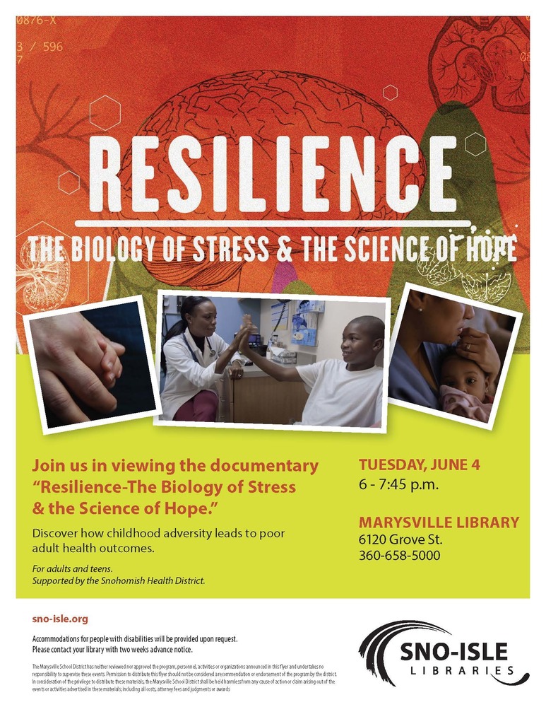 Free Screening: Resilience: The Biology of Stress & The Science of Hope