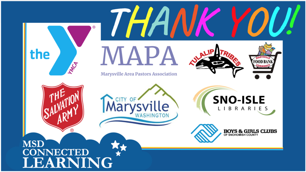 Thank you! Marysville School District 25