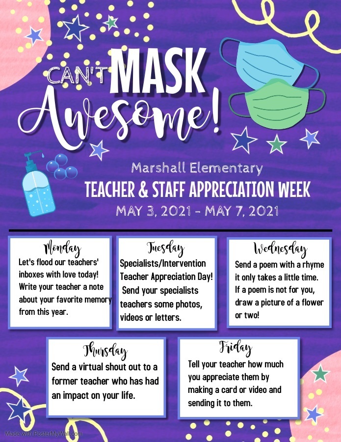 staff appreciation week flyer