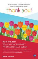 Education Support Professionals Week - March 8 - 12