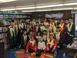 Pinewood Grad Walk celebration, 2019
