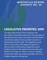 Support MSD Legislative Priorities!