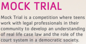 Mock Trial District Tournament
