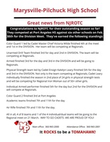 Great News from NJROTC