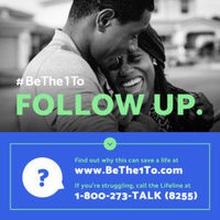 September is National Suicide Prevention Month. Step 5: Follow Up