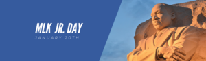 MSD Service Center will be closed: Monday, January 20 in honor of Dr. Martin Luther King, Jr. Day.