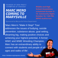Marc Mero Coming to Marysville
