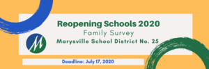 Reopening Schools 2020 Family Survey