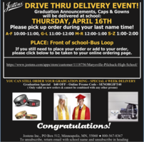 Jostens Cap and Gown Handout-Save the Date