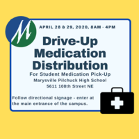 Drive-Up Student Medication Pick-Up