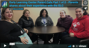 Early Learning Center Parent Cafe Parts 1 & 2 - Parents shares about their experience with the ELC and Principal Jennifer Cassarino shares information about the ELC enrollment process