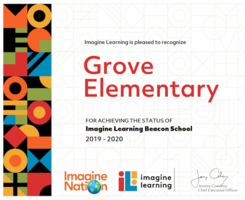 Imagine Learning Beacon School Award