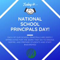 May 1 is National School Principals Day!