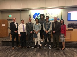Marysville Students Read Resolution for Black History Month