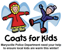 Marysville Police Department Coat Drive