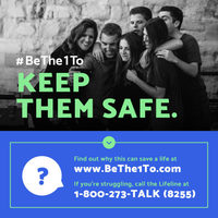 September is National Suicide Prevention Month. Step 3: Keep Them Safe