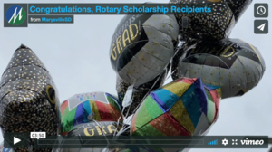 Congratulations, Rotary Scholarship Recipients