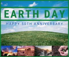 April 22nd, 2020, marks the 50th anniversary of Earth Day