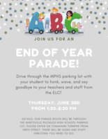 ELC End of Year Parade