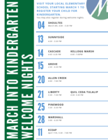 It’s time to 'March Into Kindergarten'!