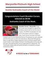 Coach of the Week!