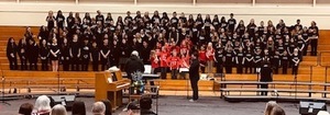 Elementary Schools Partner with Middle School for Choir Performance