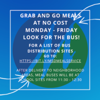 IMPORTANT! Change in meal service to bus delivery model.