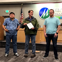 Mr. Zach Prine was recognized by both the City of Marysville and the Marysville School District