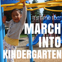 It's almost time to MARCH INTO KINDERGARTEN!