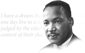 Dr. Martin Luther King, Jr. Day, January 18 - No School