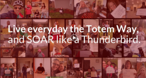 A little something special from our staff to you! Totem students and parents, we miss you!