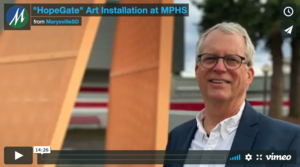 "HopeGate" Art Installation at MPHS