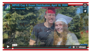 MPHS' Class of 2020 Cap and Gown distribution