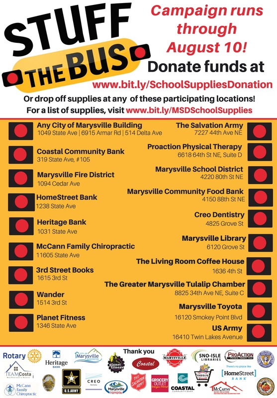 Stuff the bus flyer