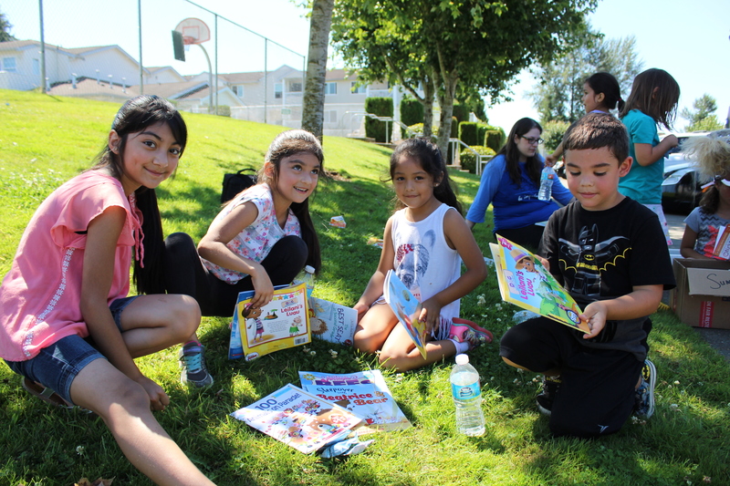 Photos of Students at Reading on the Road